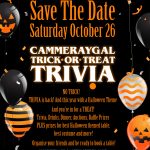 CHS Trick or Treat Trivia Night – Book your tickets now! – 26th October